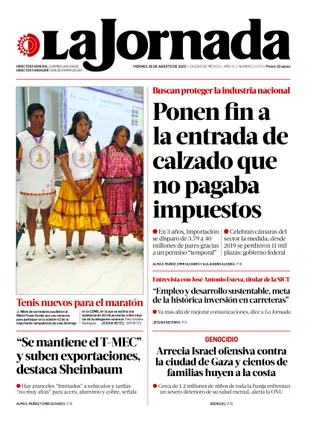La Jornada Nacional | 29 de agosto de 2025