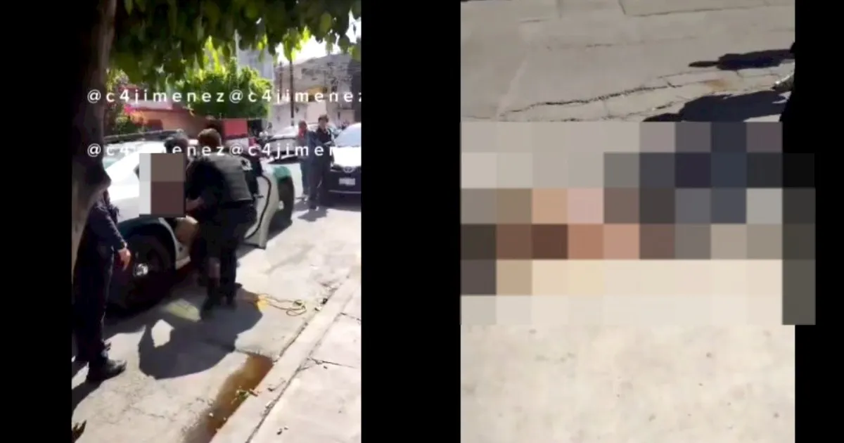 VIDEO: Casi linchan a hombre por agredir a abuelito que repartía propaganda