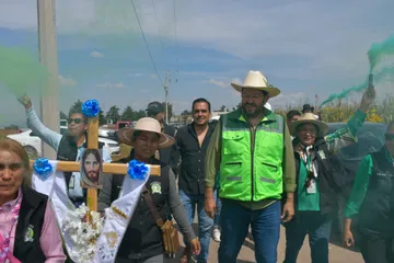 Inicia construcción de nuevo panteón en Almoloya de Juárez; atiende Adolfo Solis una demanda histórica de la comunidad