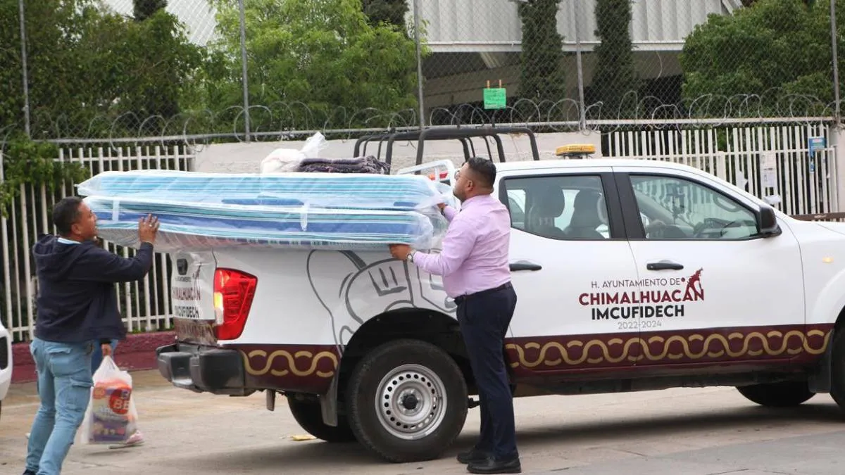 Chimalhuacán: Entregan apoyos a damnificados por inundaciones a caso un mes de la contingencia