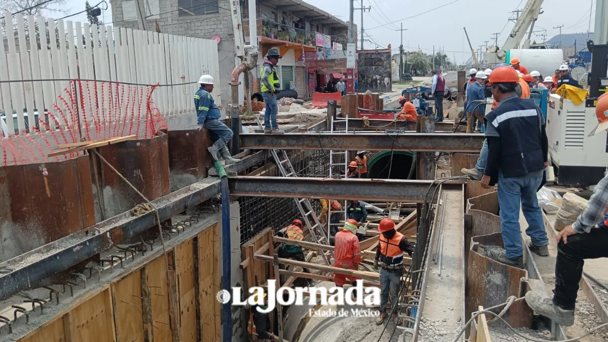 Colector solidaridad de Chalco está concluido: Conagua