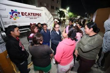 Azucena Cisneros refuerza la prevención de inundaciones en Ecatepec: recolección nocturna retira más de 14 mil toneladas de basura