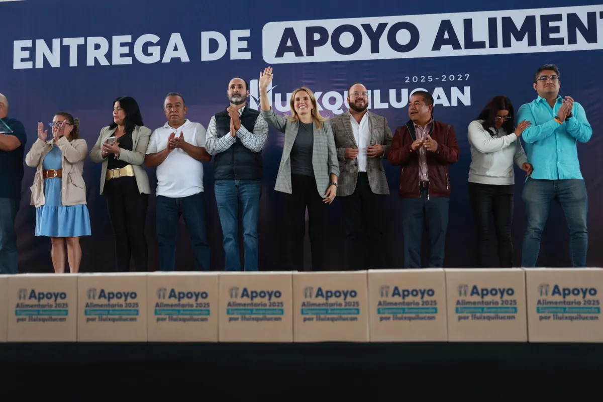 Apoya Huixquilucan nutrición y economía de familias de la zona popular