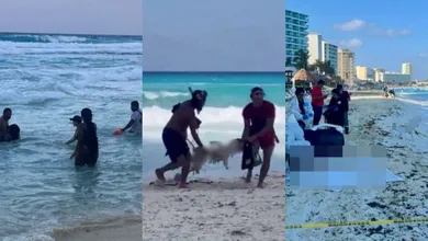 Joven en Cancún muere tras salvar a su quien fuera su pareja en Playa Chac Mool; su cuerpo fue hallado días después con signos de ataque marino.