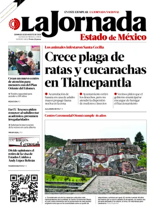 La Jornada Edomex | 16 de agosto de 2026