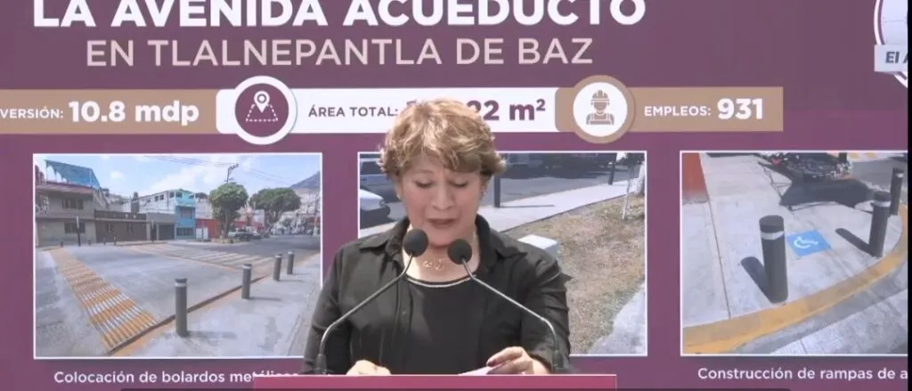 Delfina Gómez impulsa movilidad segura en municipios con alerta de género, con inversión de 10.8 mdp