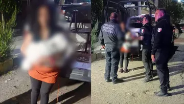 Mujer sale de casa con su bebé tras sufrir violencia y recibe resguardo en Ecatepec