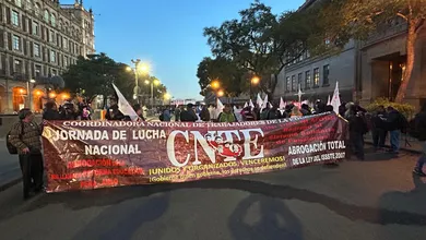 El objetivo de las protestas es exigir la abrogación de la Ley del ISSSTE de 2007 y la eliminación de las reformas educativas impulsadas en los gobiernos de Enrique Peña Nieto y Andrés Manuel López Obrador.