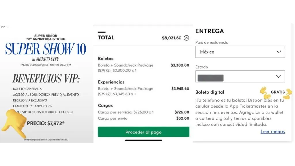 Denuncias ante Profeco aumentan por inconsistencias de OCESA para el Super Show 10