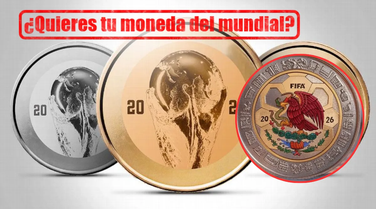 Monedas del Mundial 2026: ¿Cuándo salen a la venta y cuánto costarán?
