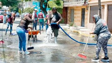 Nezahualcóyotl atiende zonas afectadas por lluvias