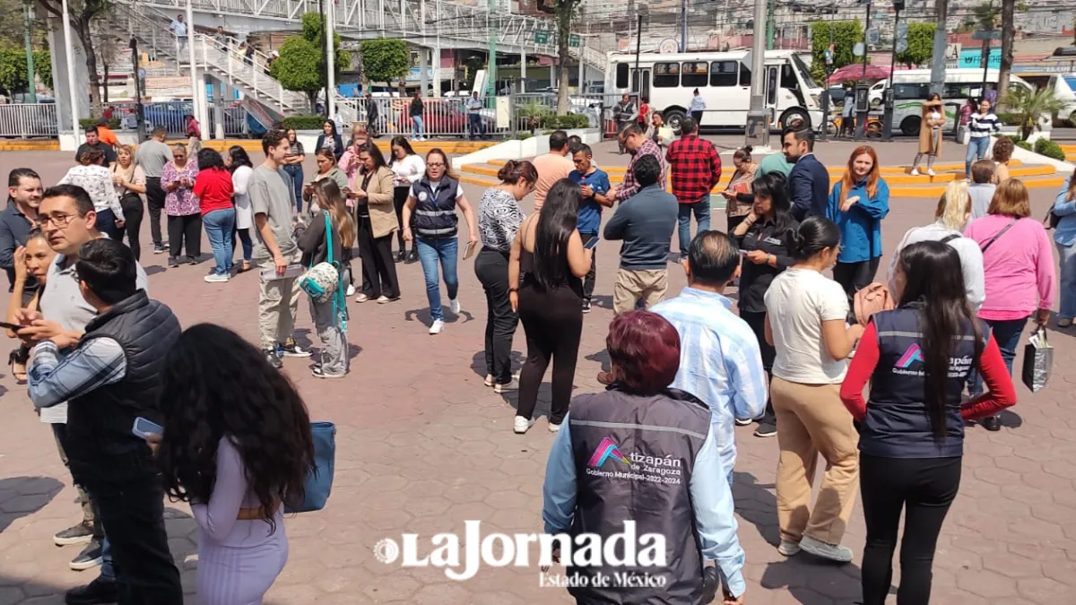 Se activan protocolos de emergencia en Edomex tras sismo