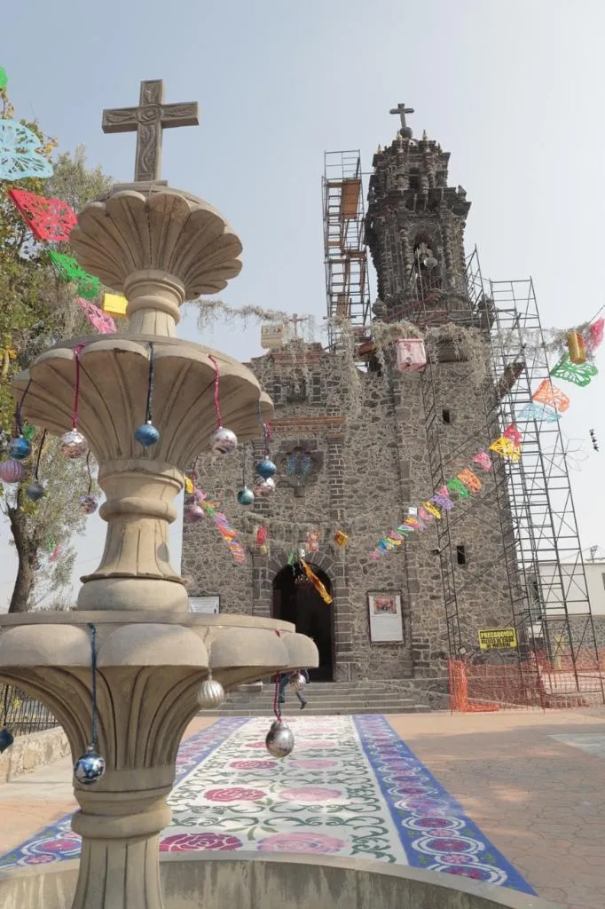 Tecámac restaura iglesia de más de 400 años