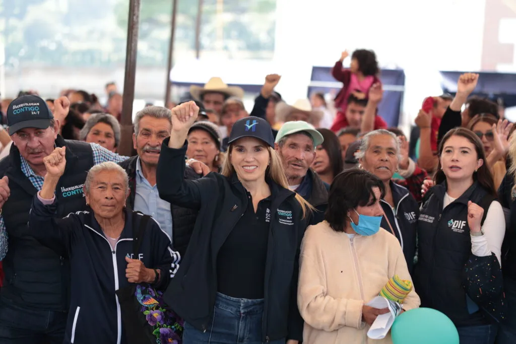 Huixquilucan Contigo 24/7 llega a Llano Grande y Piedra Grande para entregar la rehabilitación de escuela y gimnasio de calistenia