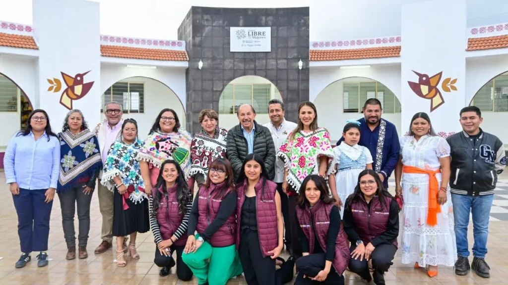 Delfina Gómez inaugura Centro Libre para las mujeres en Villa de Allende