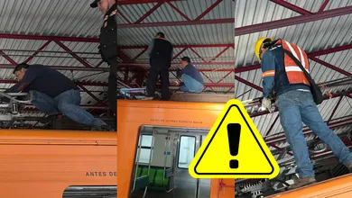 El Metro CDMX reporta sin servicio el tramo Santa Marta-La Paz en la Línea A por ruptura de catenaria; implementan servicio provisional.