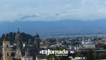 Cae nieve en Nevado de Toluca y en cerro de Xoco por segunda ocasión por frente frío 16