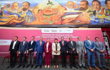 Diálogo entre poderes fortalece transformación mexiquense: Delfina Gómez