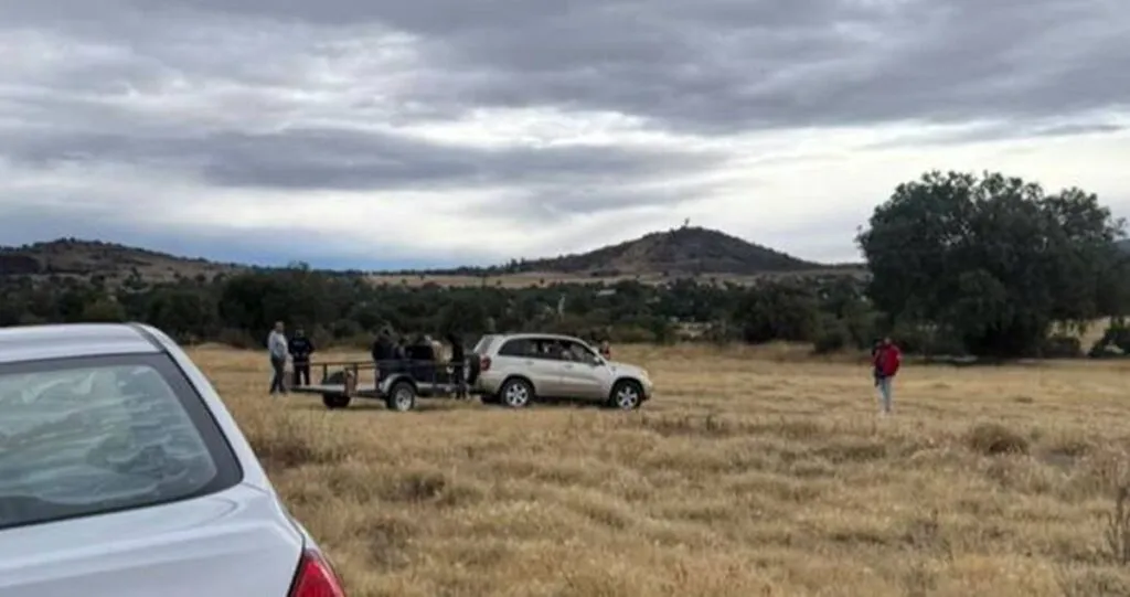Accidente de globo aerostático deja dos heridos en el Valle de Teotihuacán