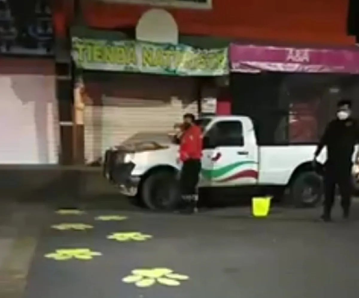 Pinta de cruces seguros