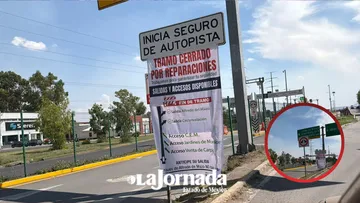 Autopista Siervo de la Nación es reabierta parcialmente