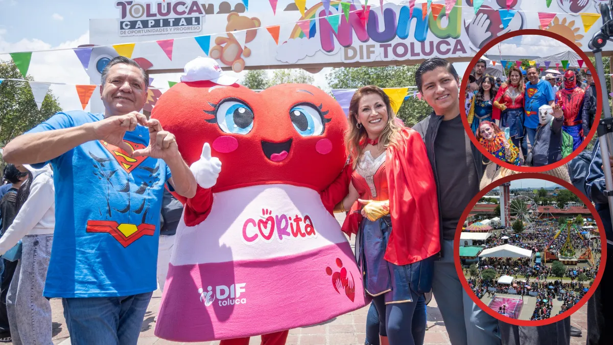 Miles de familias viven un Día del Niño inolvidable con Mundo DIF Toluca