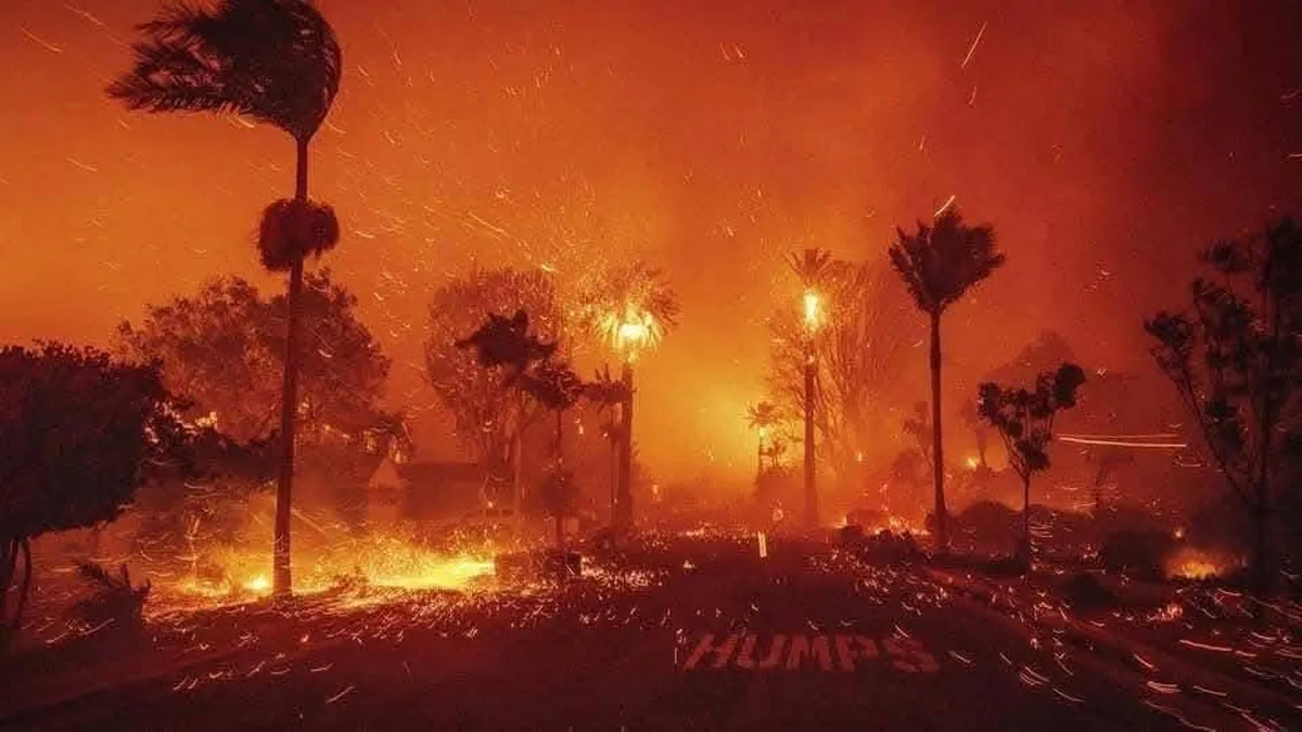 Declaran estado de emergencia en “Los Ángeles” por devastador incendio forestal