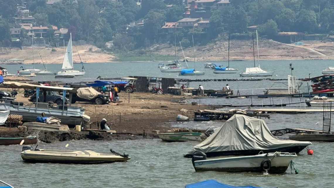 Apenas sube 1% de almacenamiento presa de Valle de Bravo, sigue como paciente terminal, reconocen