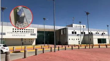 Crisis sanitaria en hospital de Axapusco por paro de trabajadores de limpieza