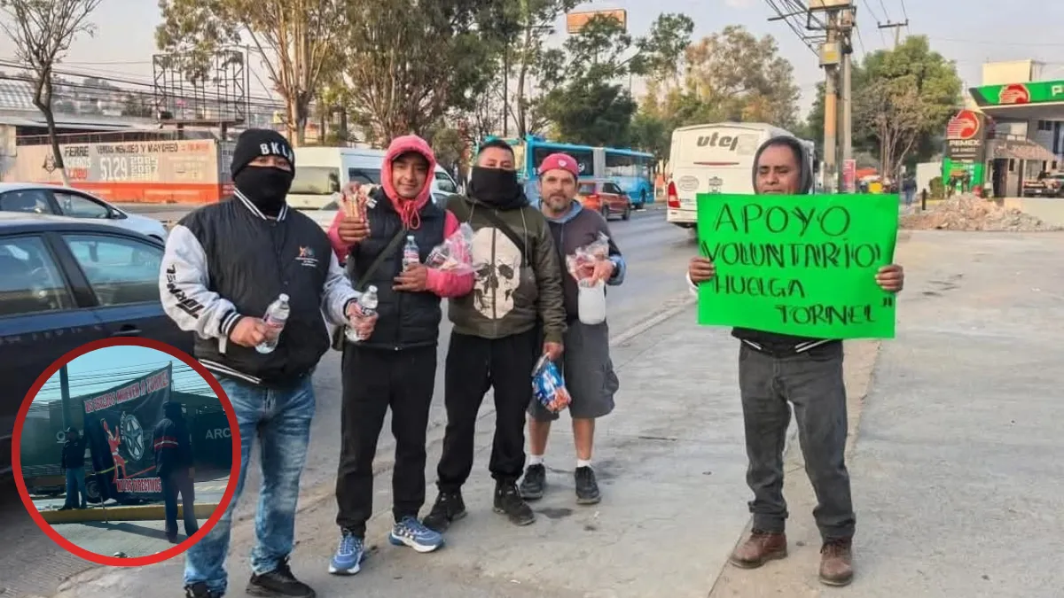 Huelga de Tornel: entre la defensa de derechos y desesperación ante la falta de dinero