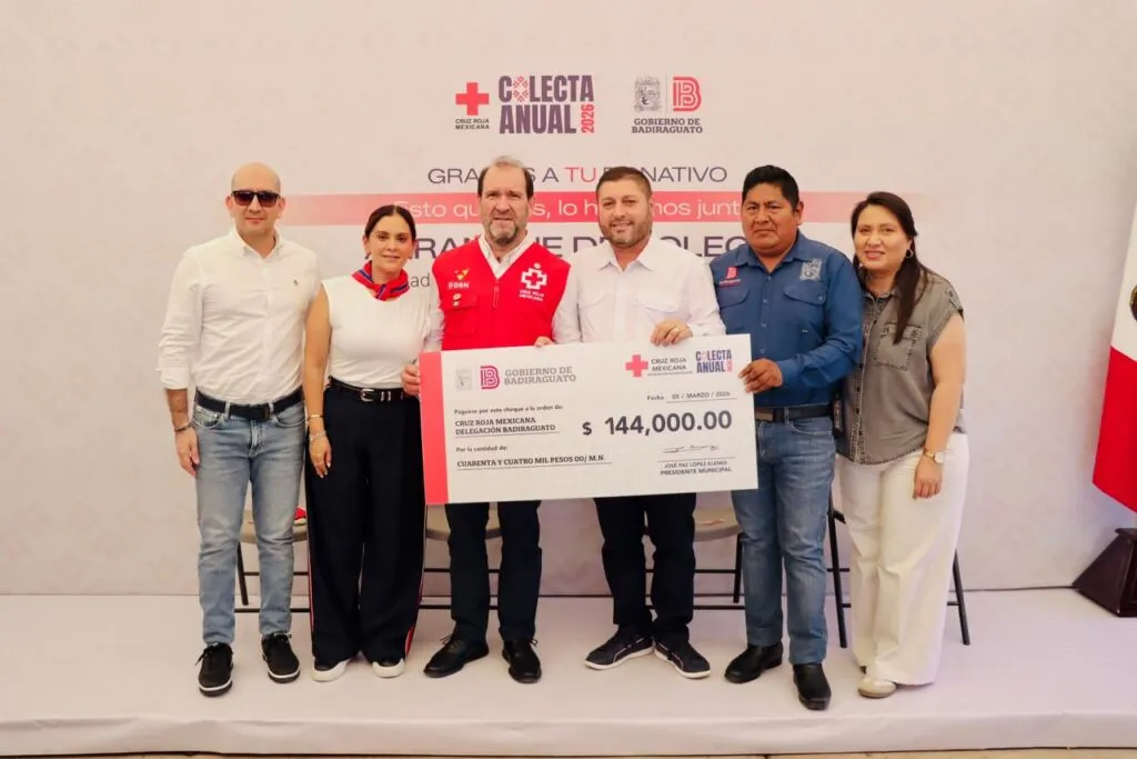 ¡Badiraguato con la Cruz Roja Sinaloa! Arranca la colecta anual 2026