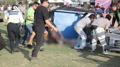 CDMX: Mueren dos tras desplome de estructura en el Parque Bicentenario
