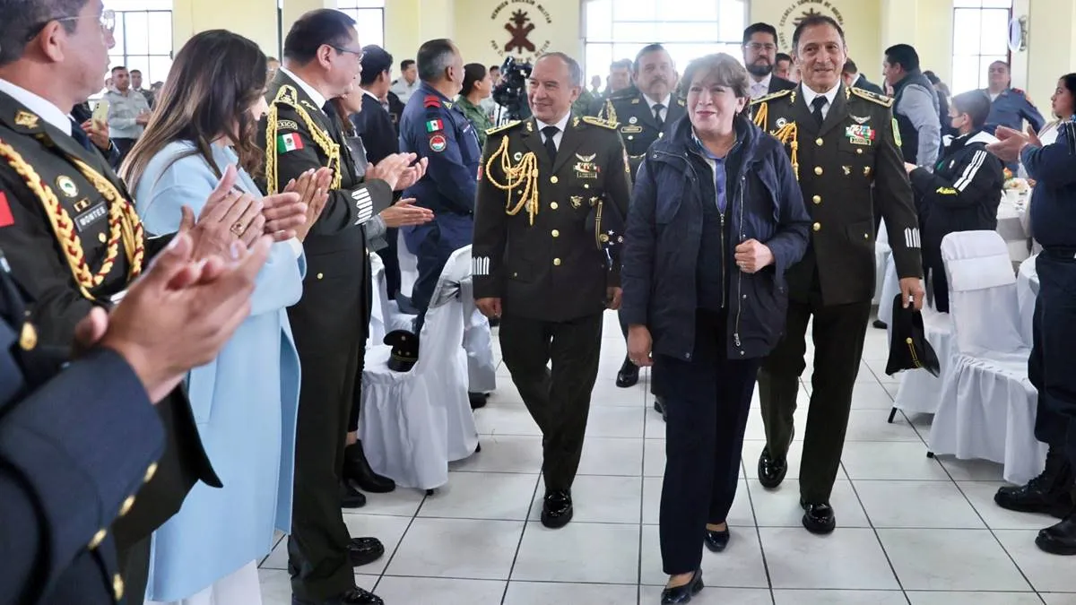 Delfina Gómez reconoce valentía y determinación del Ejército Mexicano