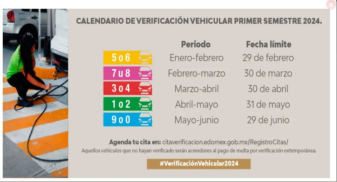 En EDOMEX y CDMX tienes hasta esta FECHA de JUNIO para verificar
