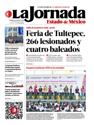 La Jornada Edomex | 08 de marzo de 2026