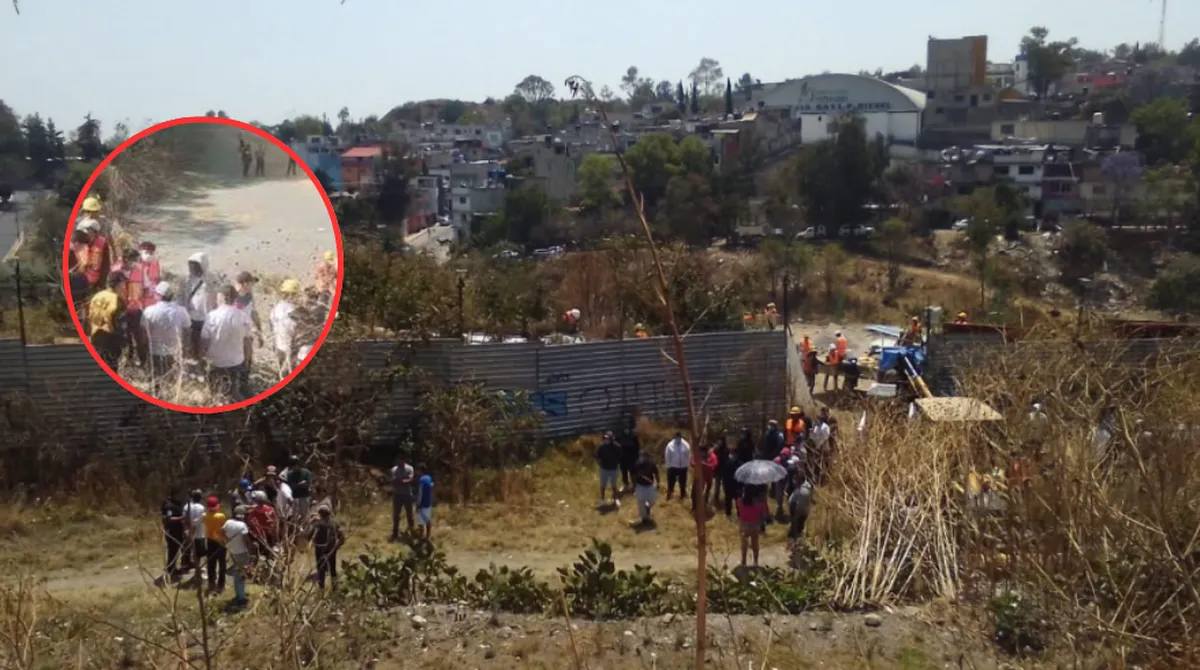 Tensión en Naucalpan: Enfrentamientos por obra de inmobiliaria Cumbres dejan ocho detenidos en San José Río Hondo