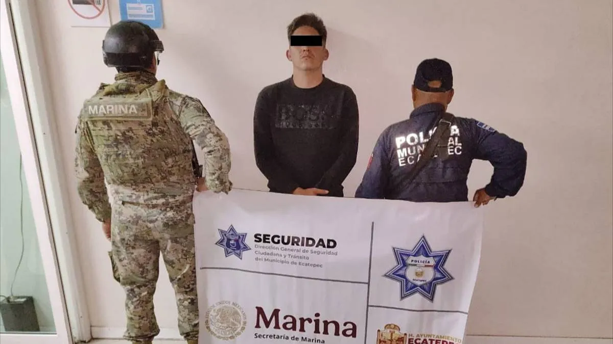 Líder e integrante de “Los Masse” son detenidos en Ecatepec