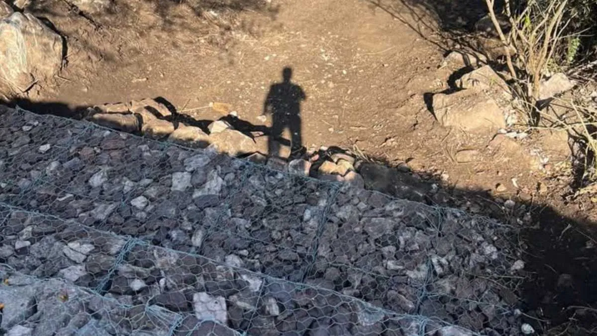 Construyen 18 presas de gavión en la Sierra de Guadalupe, en Coacalco