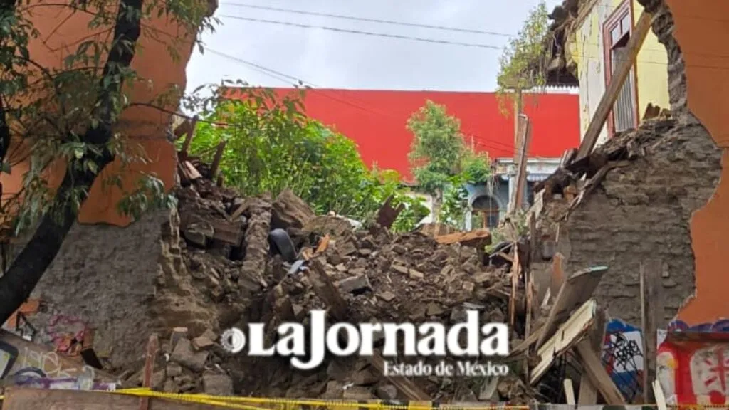 Inmuebles antiguos de Toluca se derrumban; esta es la explicación de los dueños