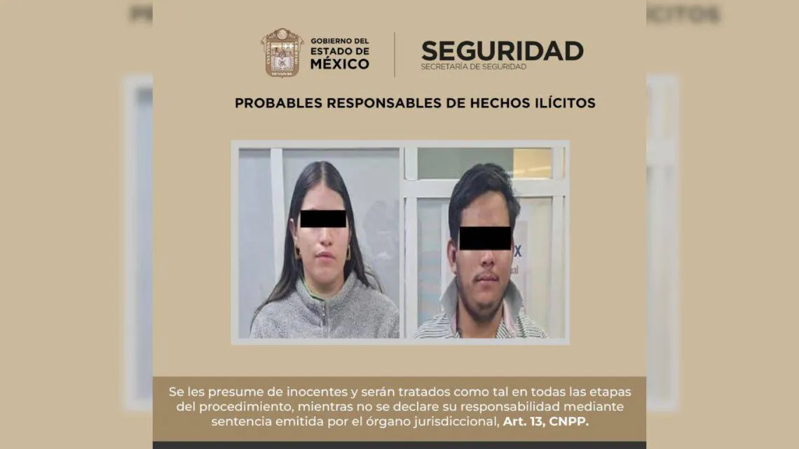 Almoloya de Juárez: Policías contienen ataque y atrapan a dos sujetos