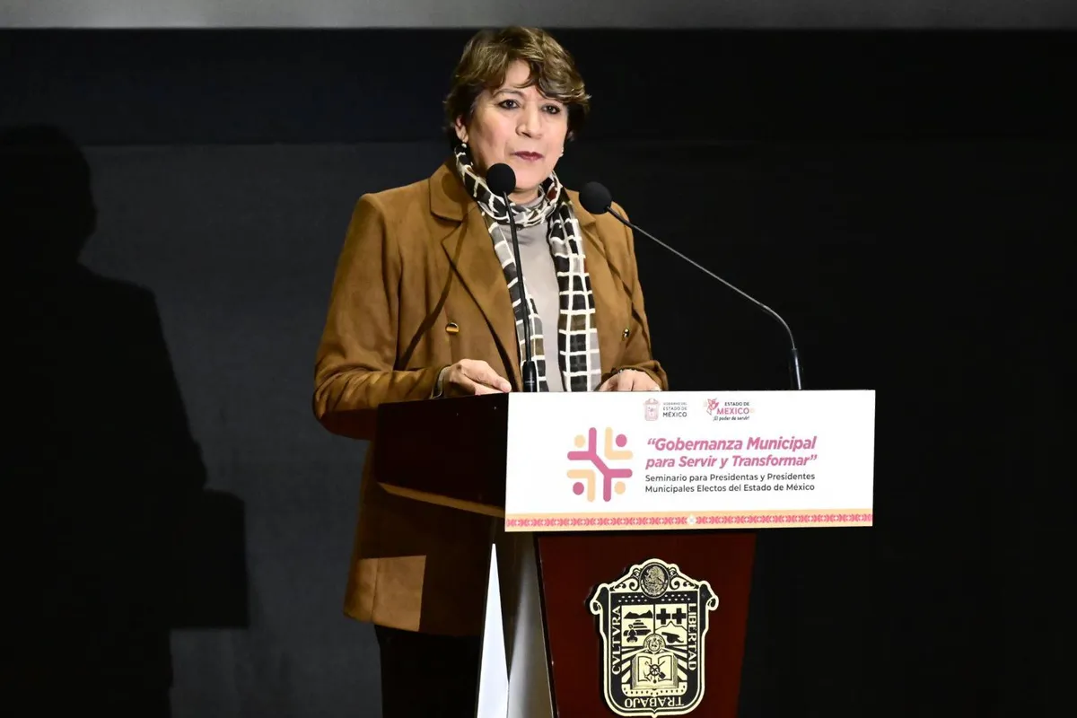 Delfina Gómez reúne a presidentes municipales  para fortalecer la transformación del Edomex
