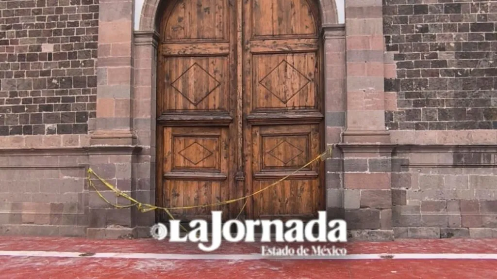Ecatepec reconstruye parroquia de San Cristóbal dañada por el sismo del 19S