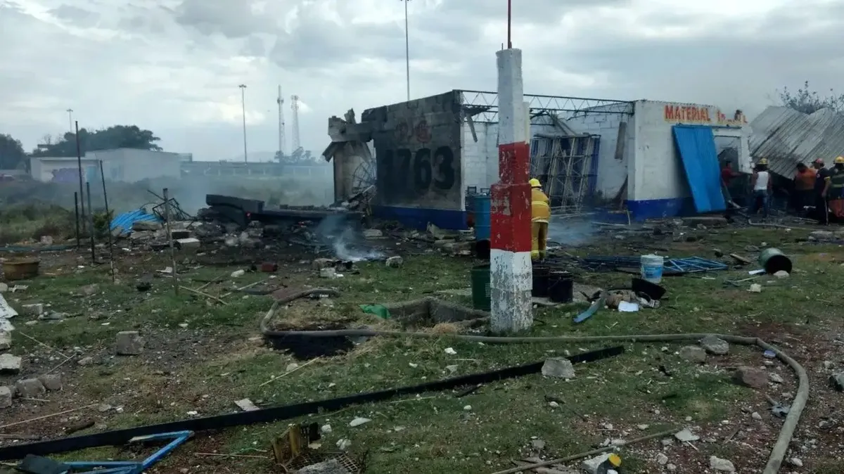 [VIDEO]: Otra explosión en Edomex; ahora, un barril de pólvora en Zumpango