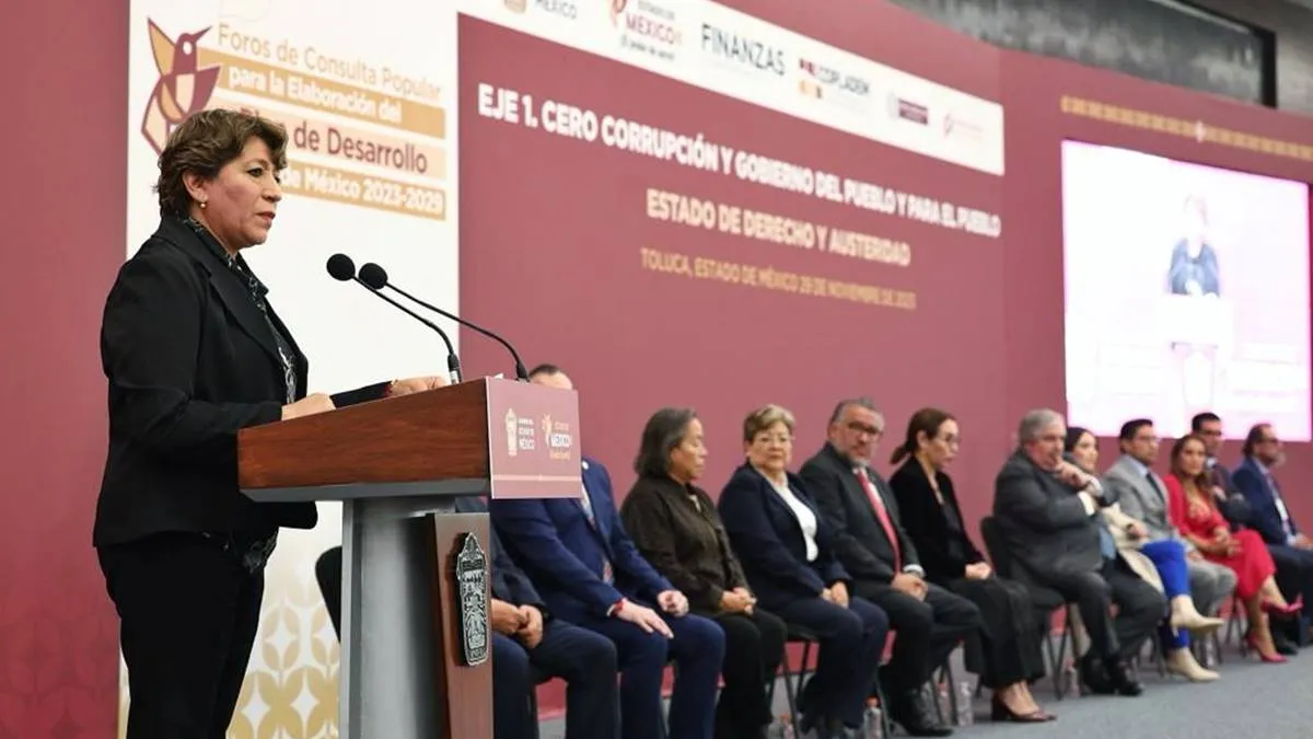 Delfina Gómez inaugura Foros de Consulta Popular 