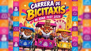 Carrera de bicitaxis en Xona. Así puedes obtener hasta 1,500 pesos