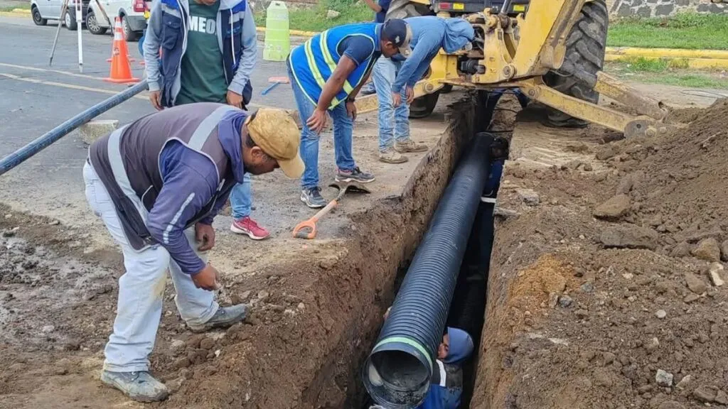 Habitantes de Tenango del Aire rechazan obra de agua