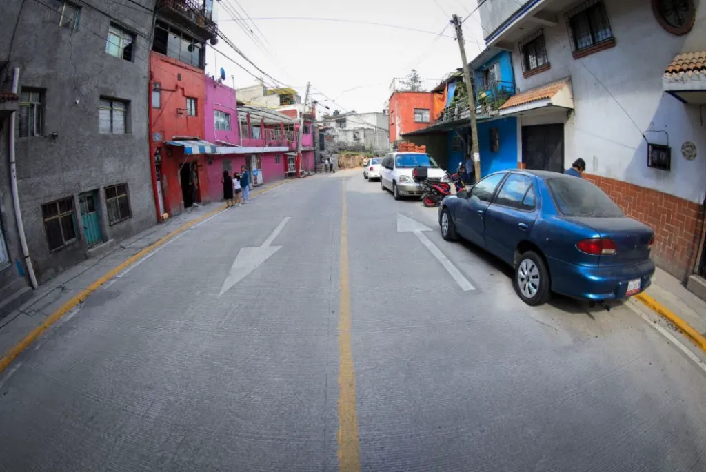 Entrega alcalde Isaac Montoya avance de obra de la rehabilitación de la Avenida Minas Palacio