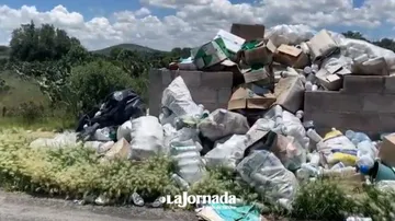 Edomex: Crece problema de confinamiento de basura en Ecatzingo 