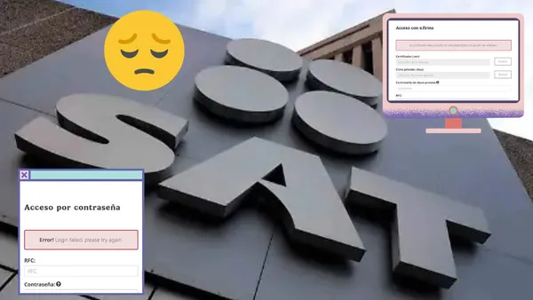 ¿Qué pasa si no puedo entrar al SAT con e-firma o RFC en el Edomex?