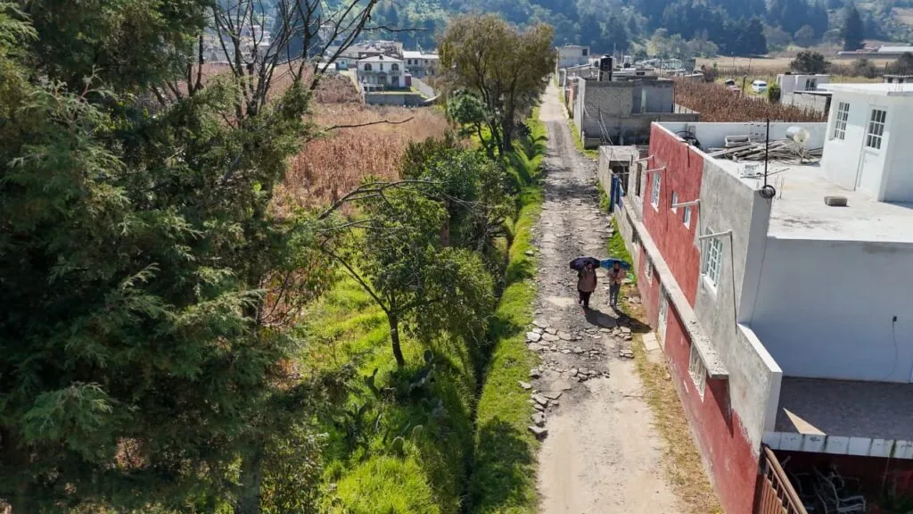 Continúa Adolfo Solis la transformación de Almoloya de Juárez: inicia panteón en San Francisco Tlalcilalcalpan y drenaje